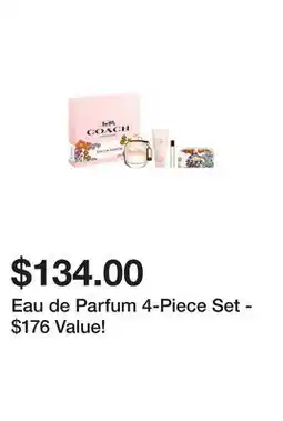 Belk Eau de Parfum 4-Piece Set - $176 Value! offer