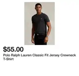 Belk Polo Ralph Lauren Classic Fit Jersey Crewneck T-Shirt offer