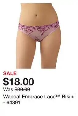 Belk Wacoal Embrace Lace Bikini - 64391 offer