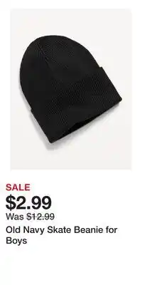 Old Navy Old Navy Skate Beanie for Boys offer