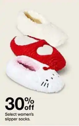 Target Select women's slipper socks offer