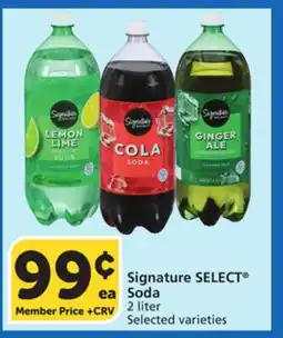 Albertsons Signature SELECT Soda offer
