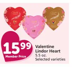 Albertsons Valentine Lindor Heart offer