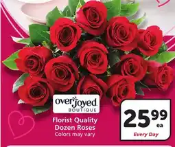 Albertsons Florist Quality Dozen Roses offer