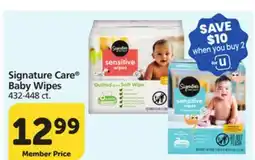 Albertsons Signature Care Baby Wipes offer