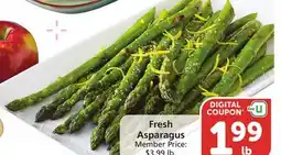 Albertsons Fresh Asparagus offer