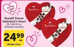 Albertsons Russell Stover Valentine's Heart offer