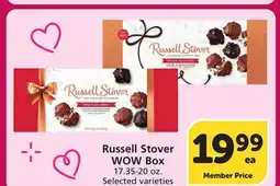 Albertsons Russell Stover WOW Box offer