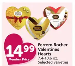 Albertsons Ferrero Rocher Valentines Hearts offer