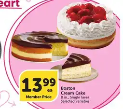 Albertsons Boston Cream Cake offer