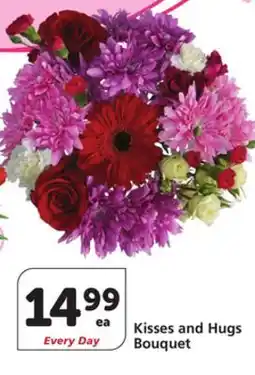 Albertsons Kisses and Hugs Bouquet offer