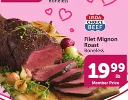 Albertsons Filet Mignon Roast offer