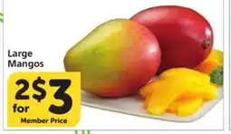 Albertsons Large Mangos offer