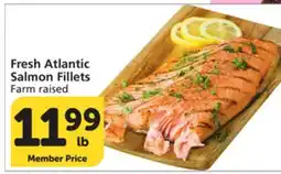 Albertsons Fresh Atlantic Salmon Fillets offer