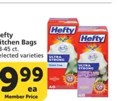 Albertsons Hefty Kitchen Bags offer