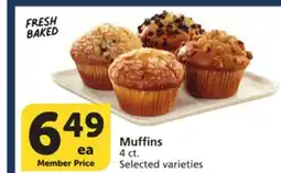 Albertsons Muffins offer