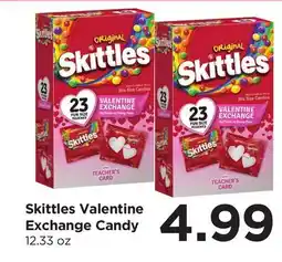 Food 4 Less Skittles Valentine Exchange Candy offer