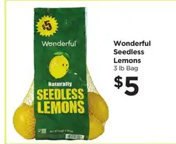 Food 4 Less Wonderful Seedless Lemons offer