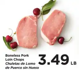 Food 4 Less Boneless Pork Loin Chops offer