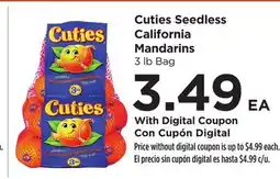 Food 4 Less Cuties Seedless California Mandarins offer