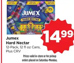 Food 4 Less Jumex Hard Nectar offer