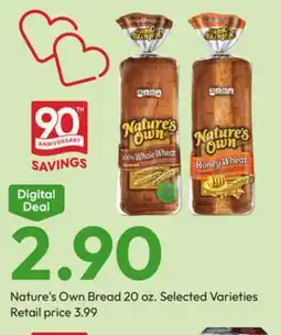 Stater Bros Nature's Own Bread offer