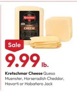 Stater Bros Kretschmar Cheese offer