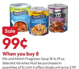 Stater Bros Progresso Soup offer