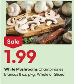 Stater Bros White Mushrooms offer