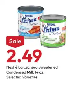 Stater Bros Nestlé La Lechera Sweetened Condensed Milk offer