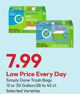 Stater Bros Simply Done Trash Bags offer