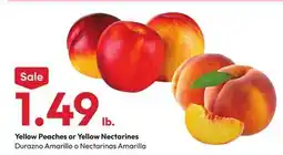 Stater Bros Yellow Peaches or Yellow Nectarines offer
