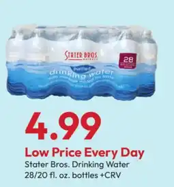 Stater Bros Stater Bros. Drinking Water offer