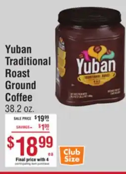 Smart & Final Yuban Traditional Roast Ground Coffee offer