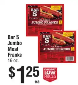 Smart & Final Bar S Jumbo Meat Franks offer
