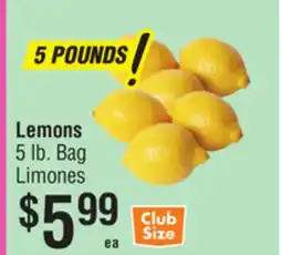 Smart & Final Lemons offer