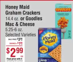 Smart & Final Honey Maid Graham Crackers or Goodles Mac & Cheese offer