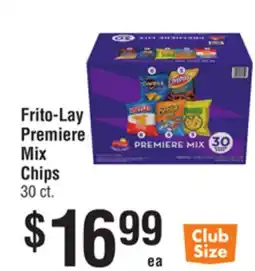 Smart & Final Frito-Lay Premiere Mix Chips offer