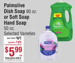 Smart & Final Palmolive Dish Soap or Soft Soap Hand Soap offer