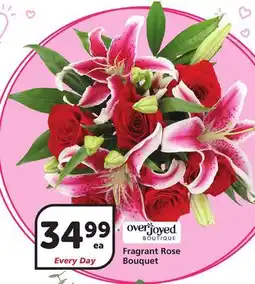 Vons Overjoyed Fragrant Rose Bouquet offer