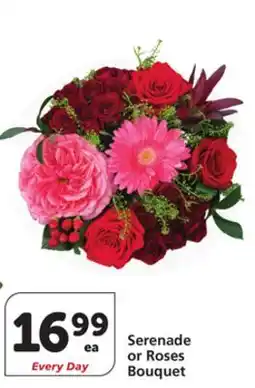 Vons Serenade or Roses Bouquet offer