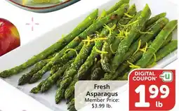 Vons Fresh Asparagus offer
