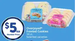 Vons Overjoyed Frosted Cookies offer