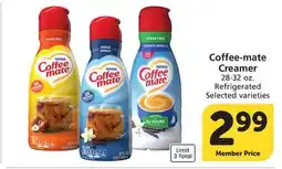 Vons Coffee-mate Creamer offer