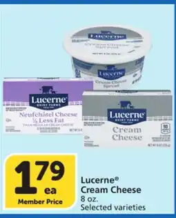 Vons Lucerne Cream Cheese offer