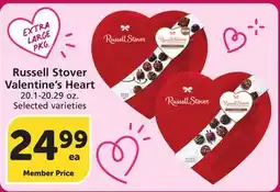 Vons Russell Stover Valentine's Heart offer