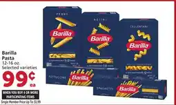 Vons Barilla Pasta offer