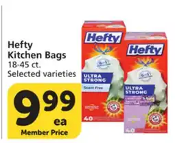 Vons Hefty Kitchen Bags offer