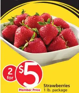Vons Strawberries offer