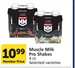 Vons Muscle Milk Pro Shakes offer